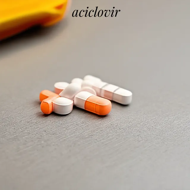 Aciclovir se necesita receta medica